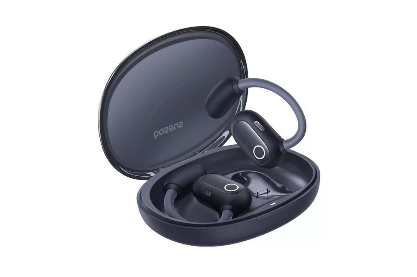 Baseus Eli Sport 1 Open-Ear TWS Auriculares Inalámbricos Abiertos con Escuche de Carga Negros