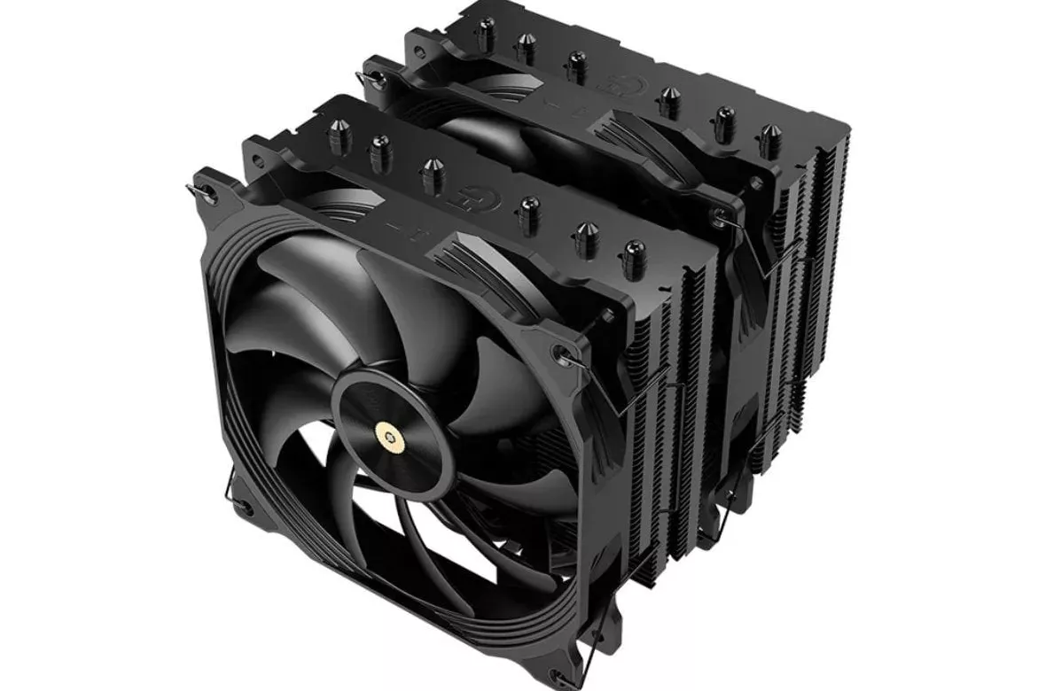 Hiditec C40 Pro Ventilador CPU Doble Torre TDP 290W 6 Pipes 140mm Negro