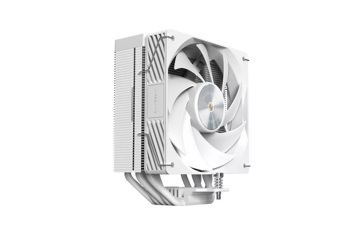 Mars Gaming Mcpu-x5 Disipador Cpu 280w Tdp 5x Heatpipes Hct Ventilador Pwm Si 120mm Blanco
