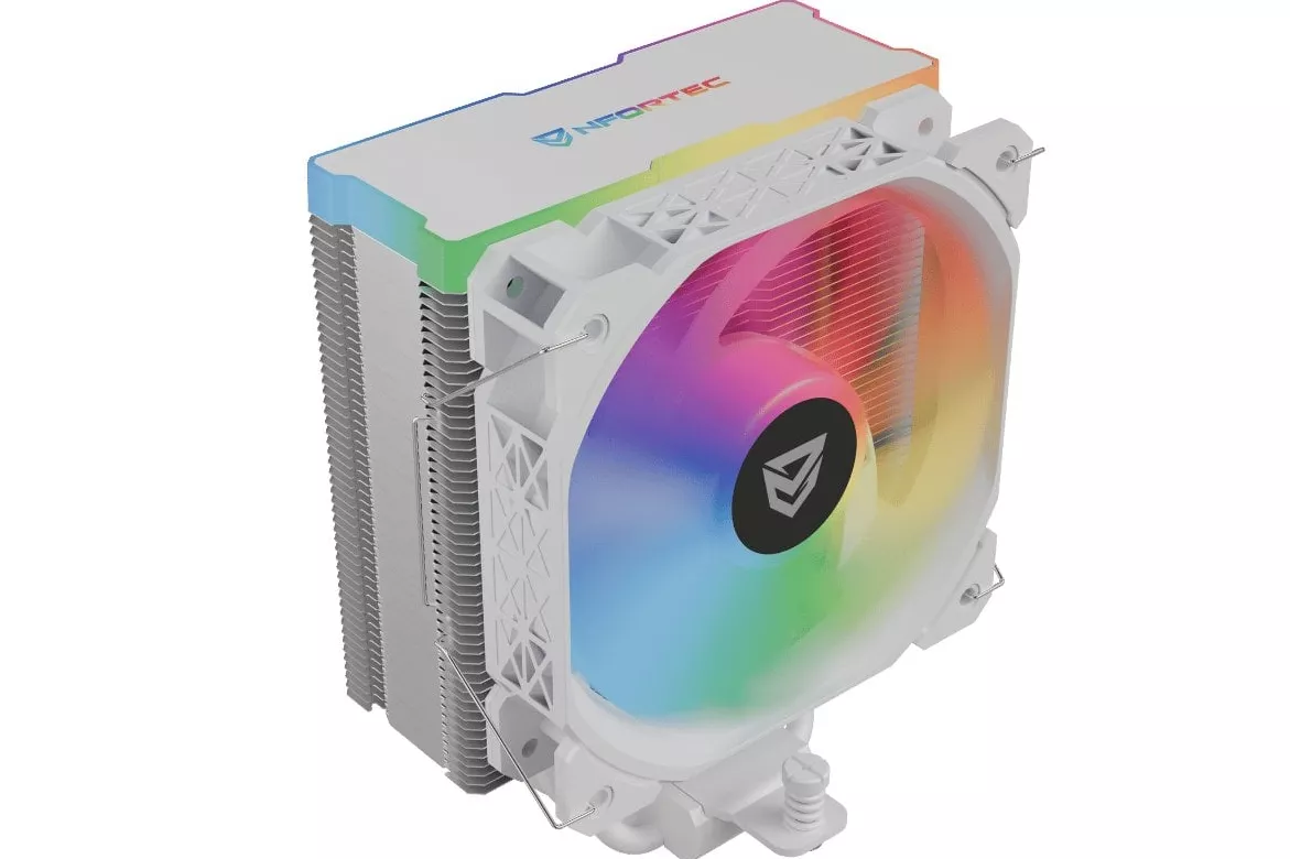 Nfortec Centaurus X2 Ventilador CPU Alto Rendimiento 120mm Blanco