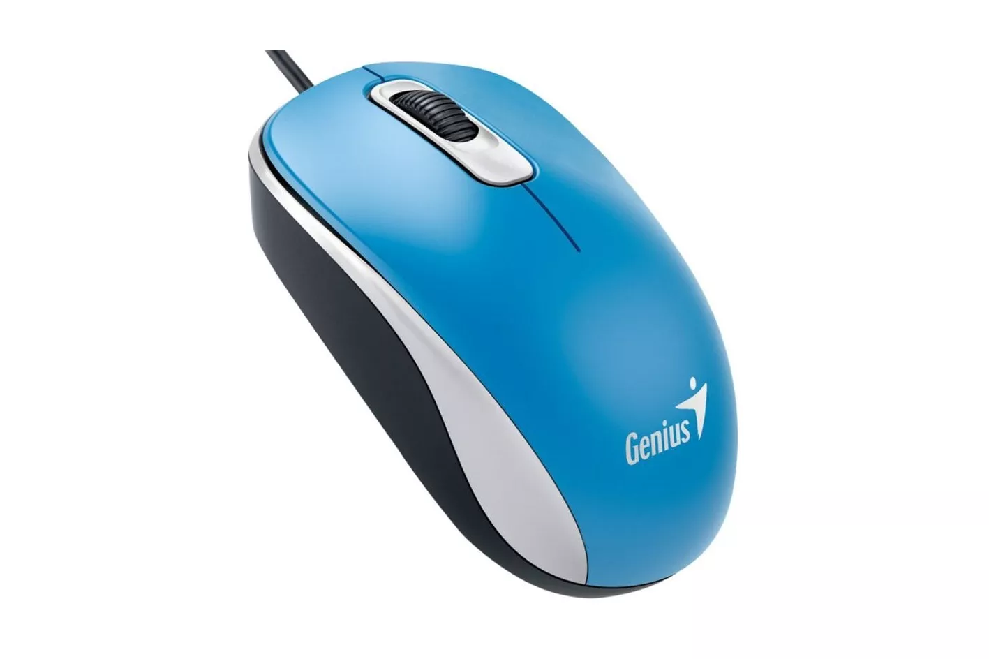 Genius DX-110 Ratón Óptico 1000 DPI Azul