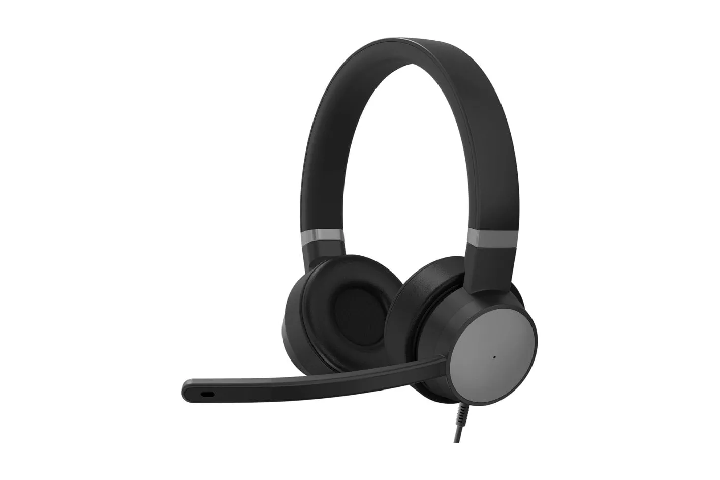 Lenovo Go Wired ANC Auriculares con Cancelación de Ruido USB Negros