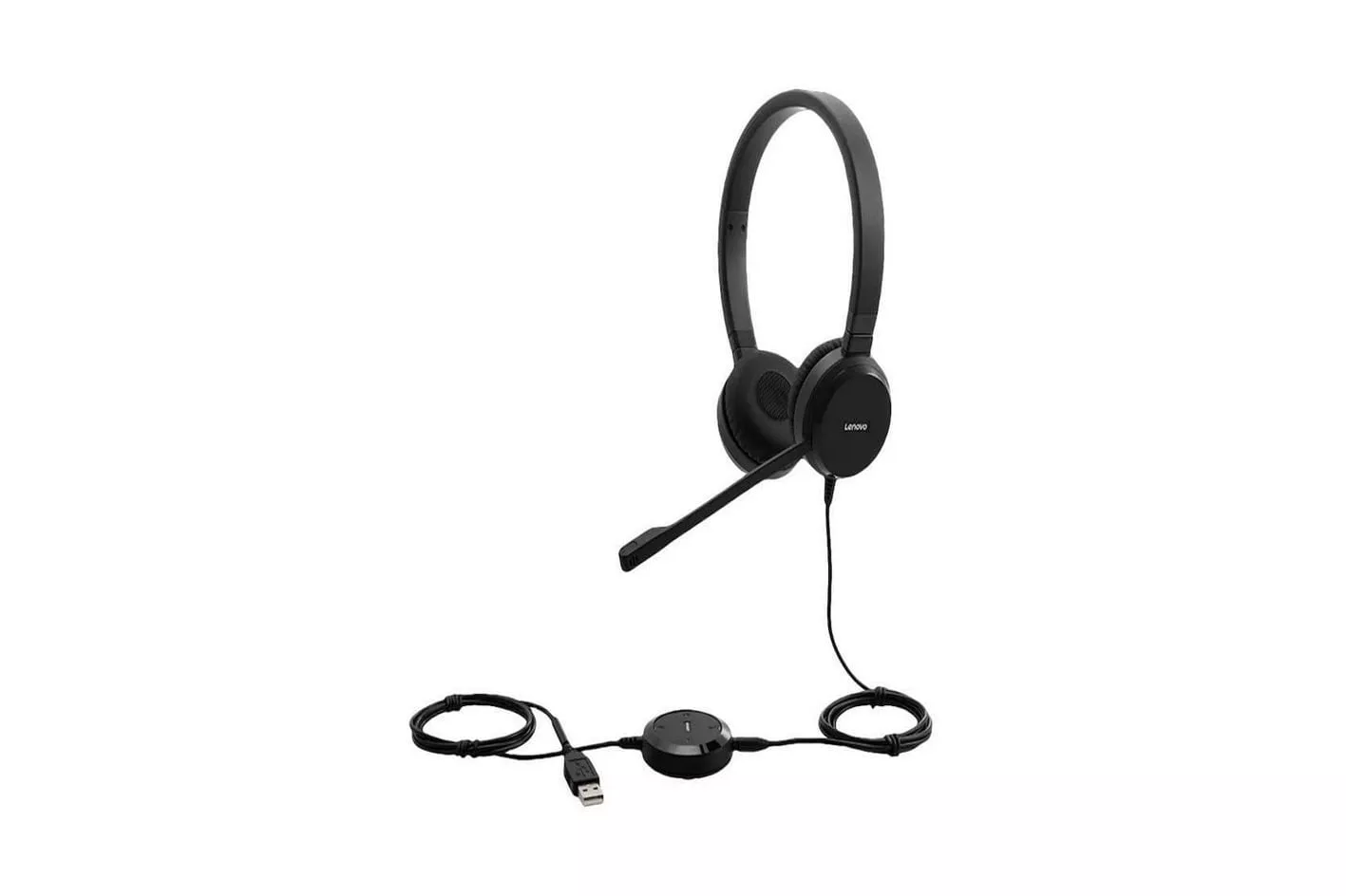 Lenovo Pro Auriculares VoIP Negros