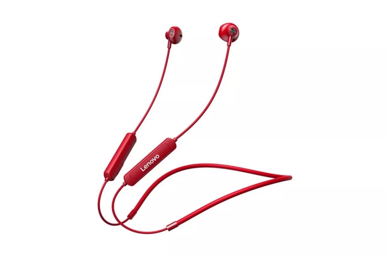 Lenovo SH1 Wireless Auriculares Deportivos Bluetooth Rojos