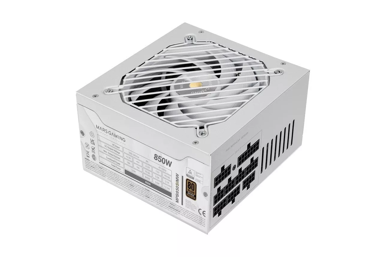 Mars Gaming Mpb850sim Fuente Alimentación Modular Atx 850w 80 Plus Bronze Blanco