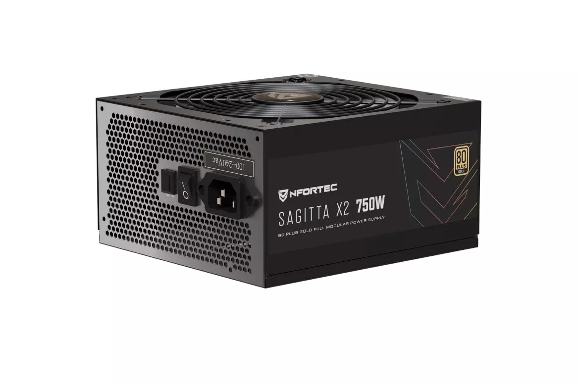 Nfortec Sagitta X2 PCIe 5.1 ATX 3.1 750W 80 Plus Gold Full Modular