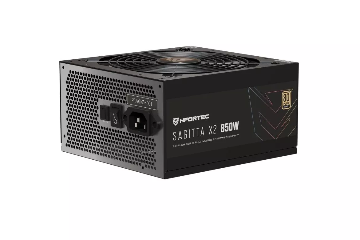 Nfortec Sagitta X2 PCIe 5.1 ATX 3.1 850W 80 Plus Gold Full Modular
