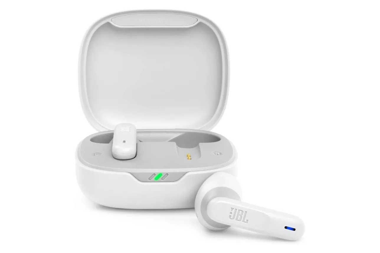 JBL WAVE 300 TWS Auriculares Bluetooth con Estuche de Carga Blancos