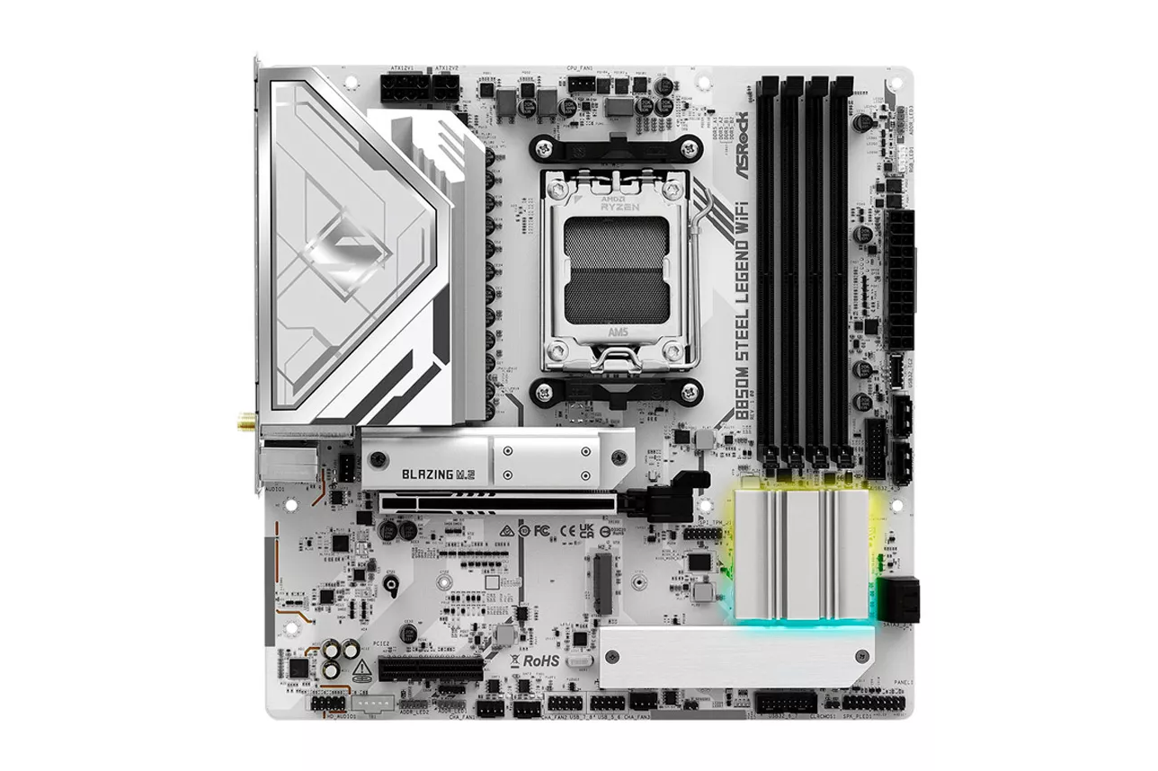 Placa Base ASRock B850M Steel Legend WIFI Socket AM5