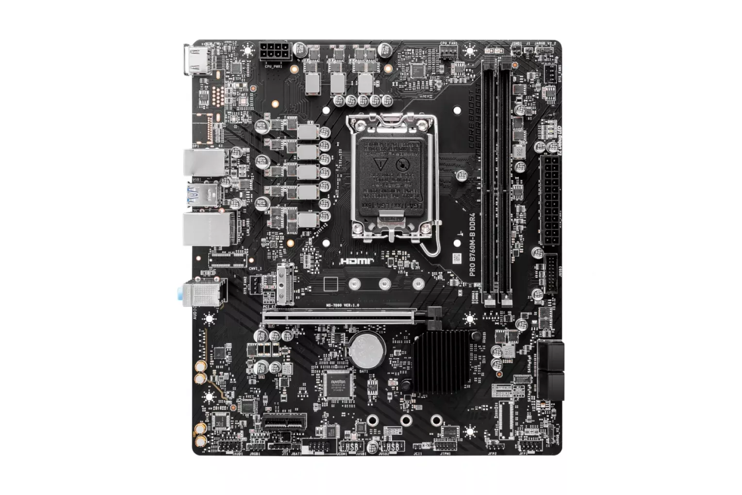 Msi Placa Base Pro B760M-B DDR4 mATX LGA1700
