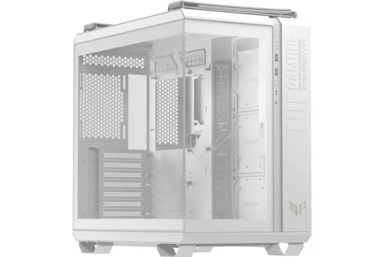 ASUS TUF GAMING GT502 HORIZON TG ARGB Mid Tower ATX Doble Cristal Templado USB-C Blanca