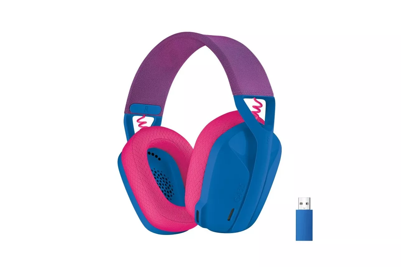 Logitech G435 LIGHTSPEED Auriculares Gaming Inalámbricos Azules