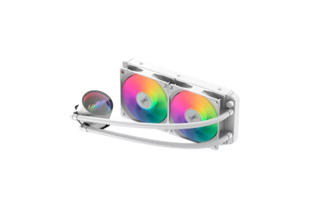 CoolBox Infinite Liquid240 aRGB (Blanca) - Refrigeración líquida 240mm