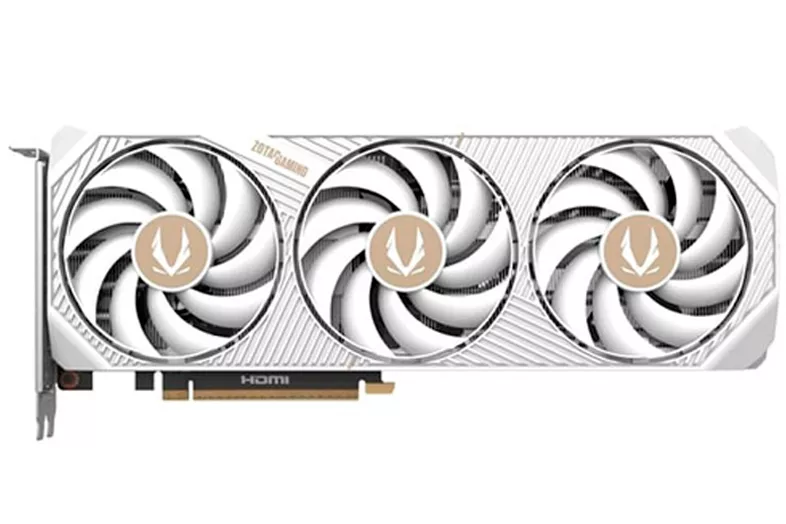 Tarjeta Gráfica Zotac Gaming GeForce RTX 5070 AMP White Edition 12GB GDDR7 DLSS4