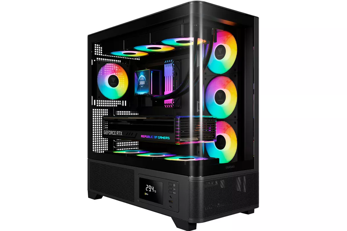 Caja/Torre Gamdias Atlas P2 CG Negro