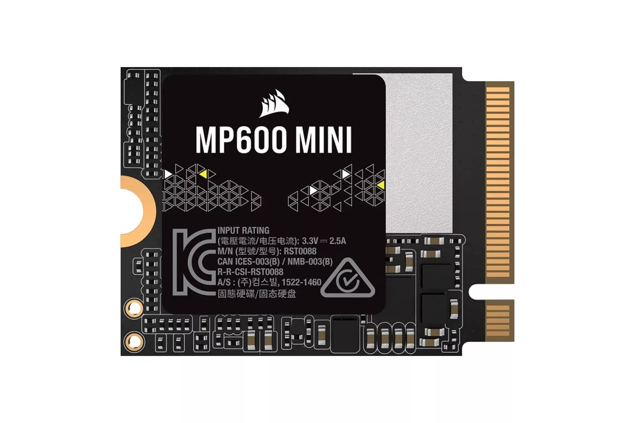 Corsair MP600 MINI 1TB Disco SSD 7000MB/s NVMe PCIe 4.0 M.2 Gen4 2230