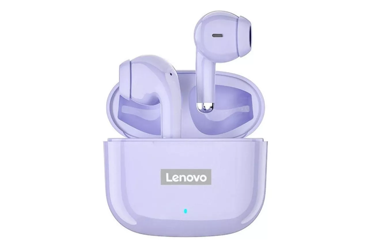 Lenovo LP40 Pro TWS Auriculares Inalámbricos Bluetooth Púrpura