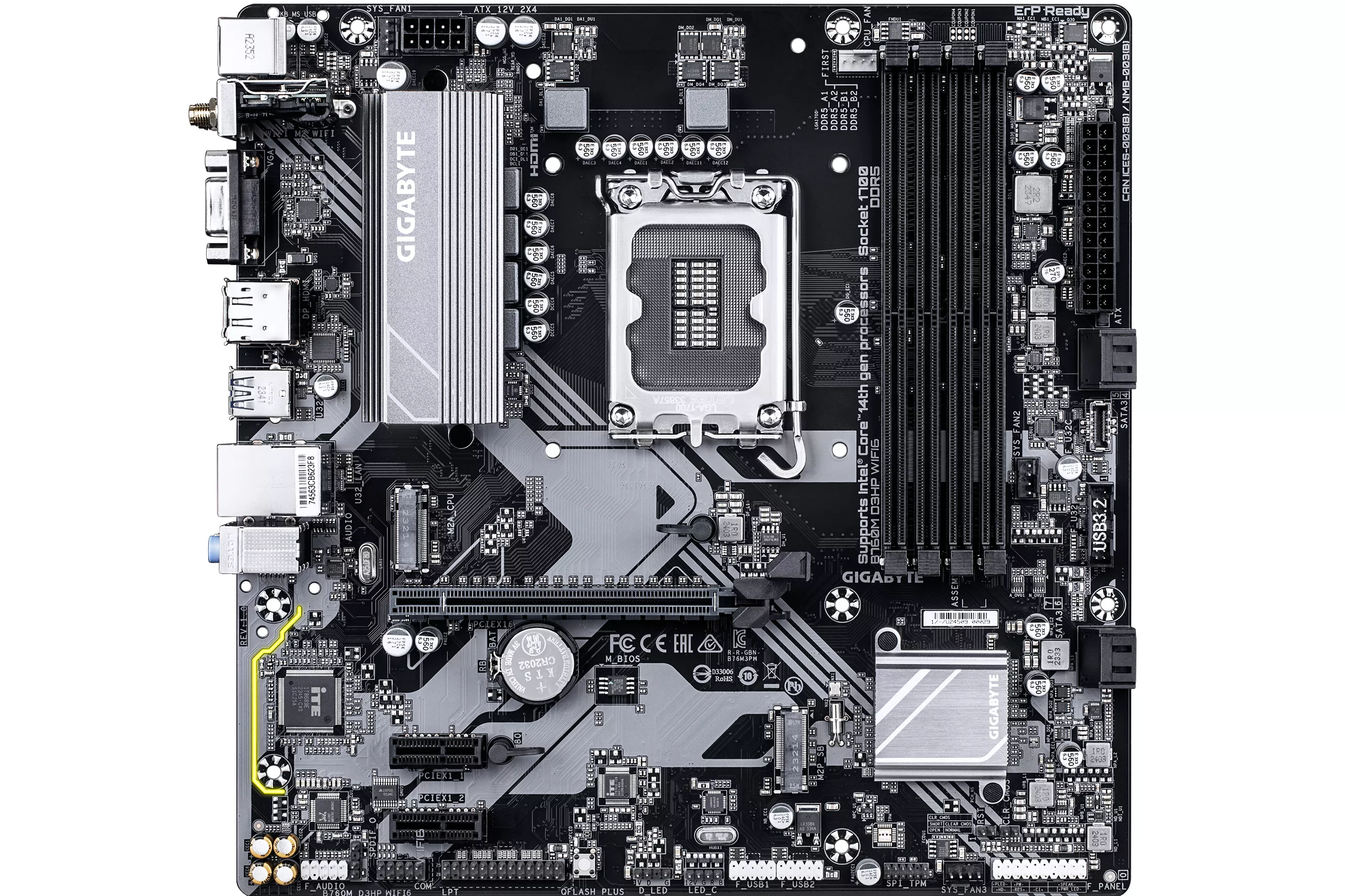 B760M D3HP WIFI6, Placa base