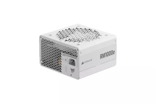 Fuente/PSU Corsair RM1000e 2025 80 Plus Gold 1000W ATX 3.1 PCIE 5.1 Modular Blanco