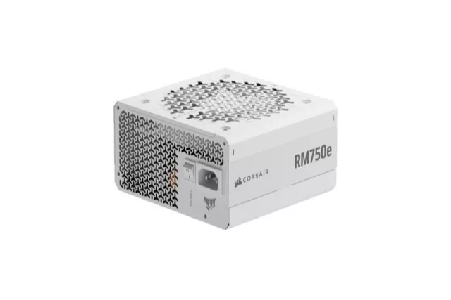 Fuente/PSU Corsair RM750e 2025 80 Plus Gold 750W ATX 3.1 PCIE 5.1 Modular Blanco