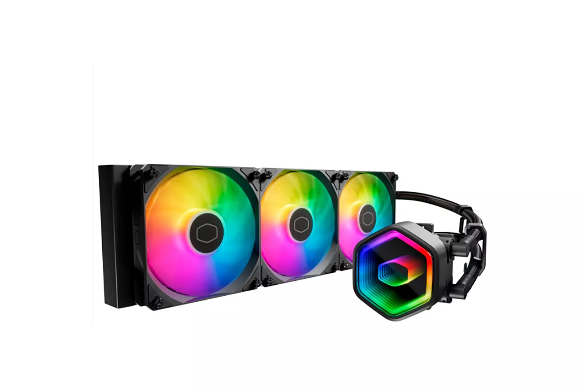 Kit Refrigeración Líquida Cooler Master MasterLiquid 360 Core II Lite ARGB 360mm Negro