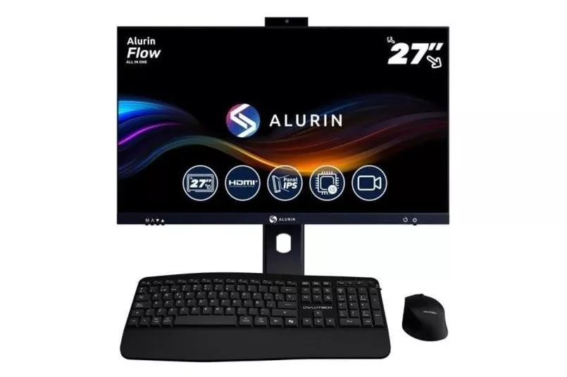 Alurin Pack Flow All in One Intel Core i5-12400/32GB/1TB SSD/27