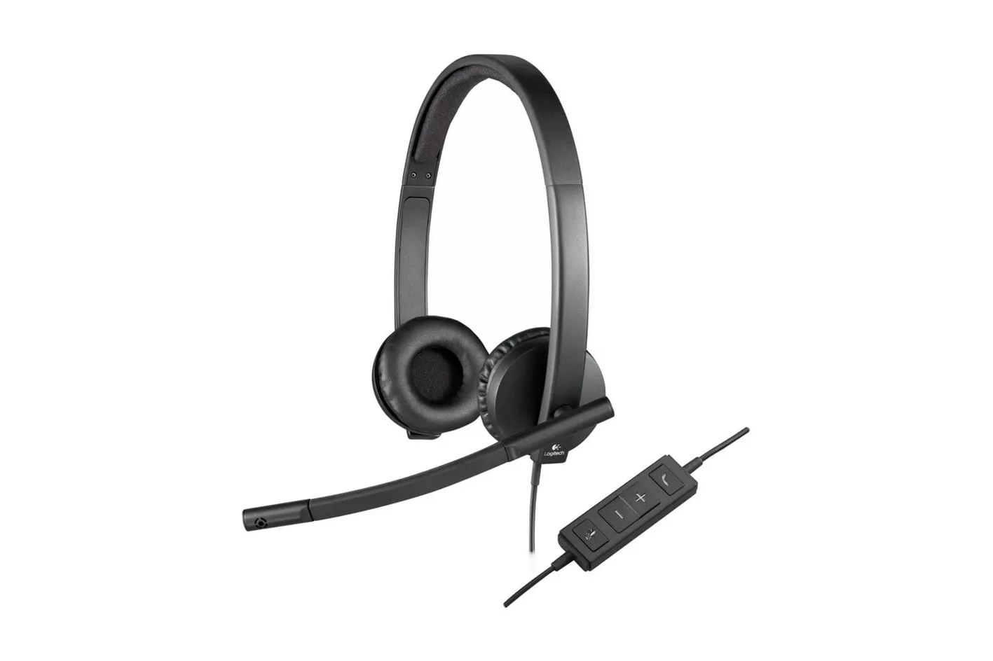 Logitech H570E Auriculares con Micrófono Negros