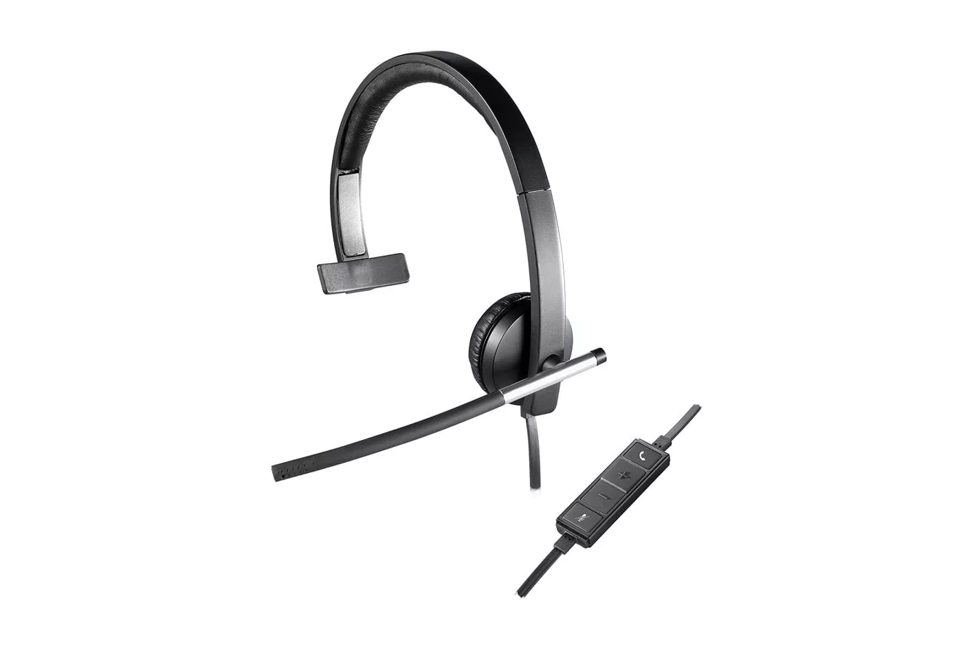 Logitech H650e Auricular Monoaural Negro