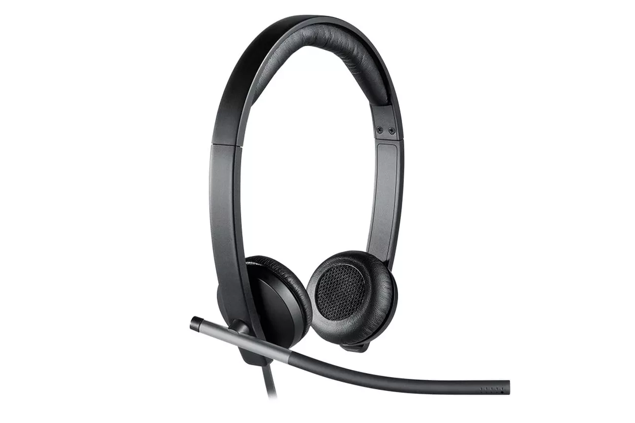 Logitech H650e Auriculares con Micrófono Negro
