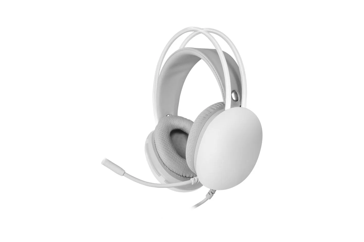 Mars Gaming MH-GLOW Auriculares Gaming 360 Full Chroma RGB Blanco