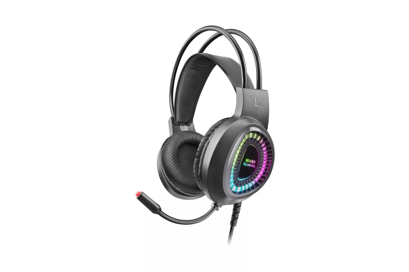 Mars Gaming MH220 Auriculares Gaming RGB Negros