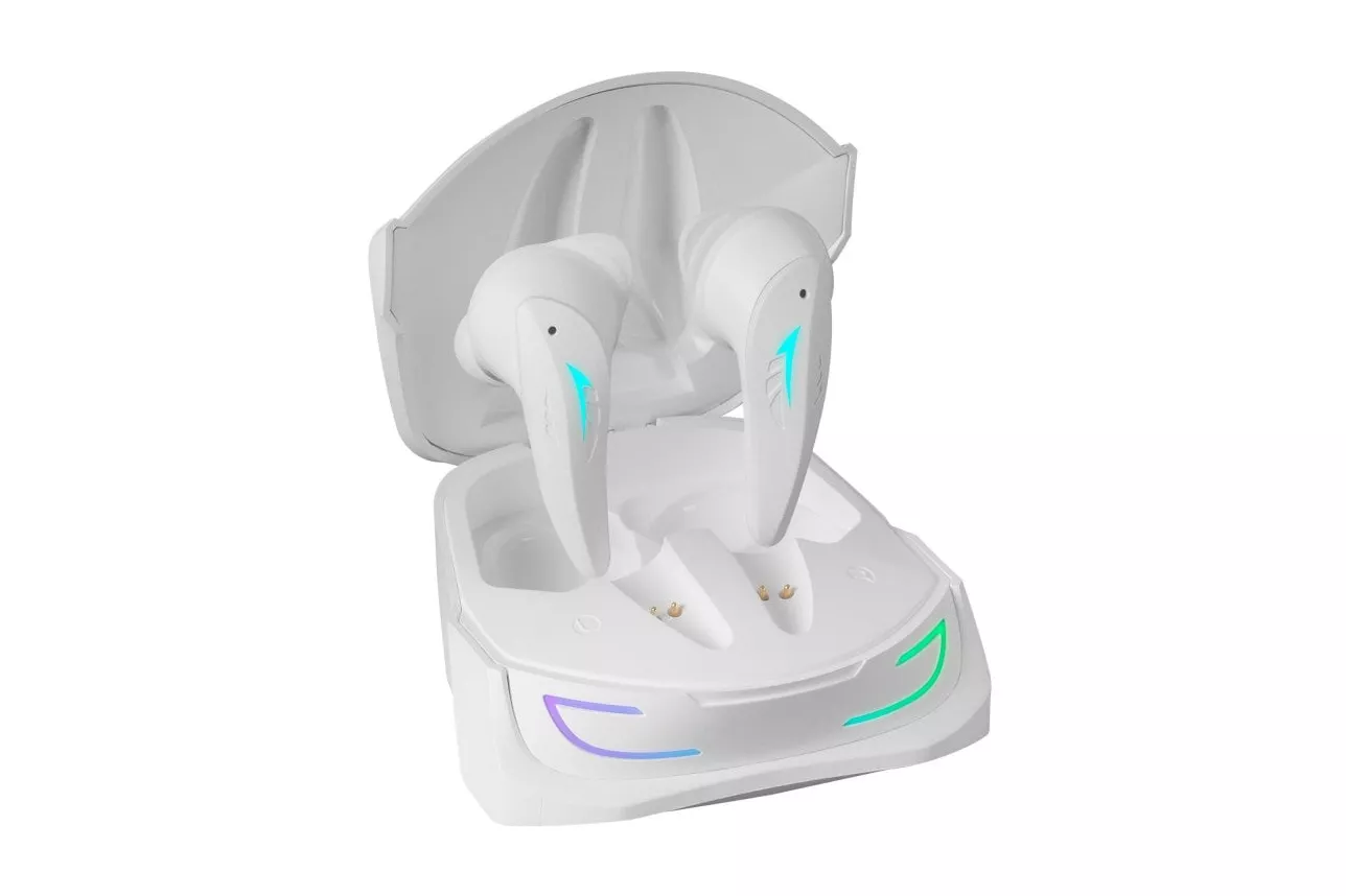 Mars Gaming MHI-Ultra Auriculares Inalámbricos con Cancelación de Ruido Blancos