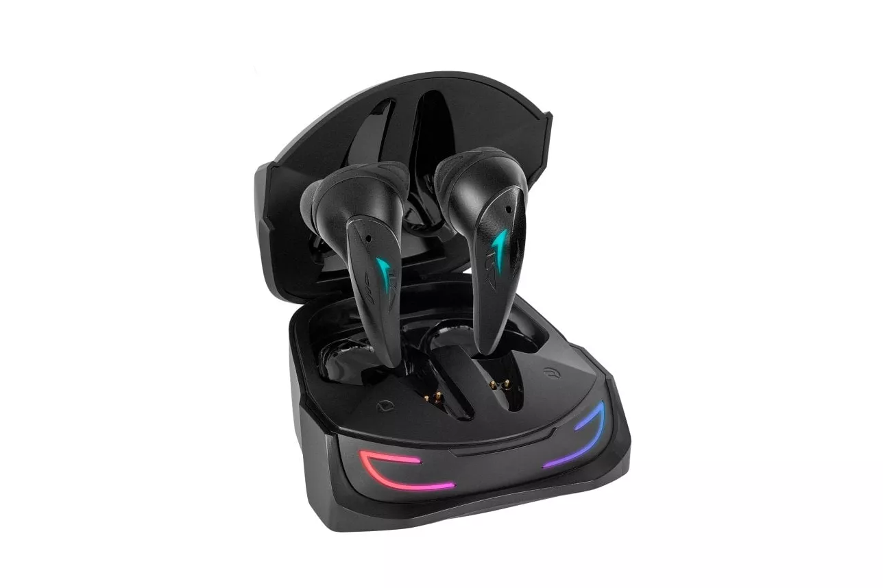 Mars Gaming MHI-Ultra Auriculares Inalámbricos con Cancelación de Ruido Negros