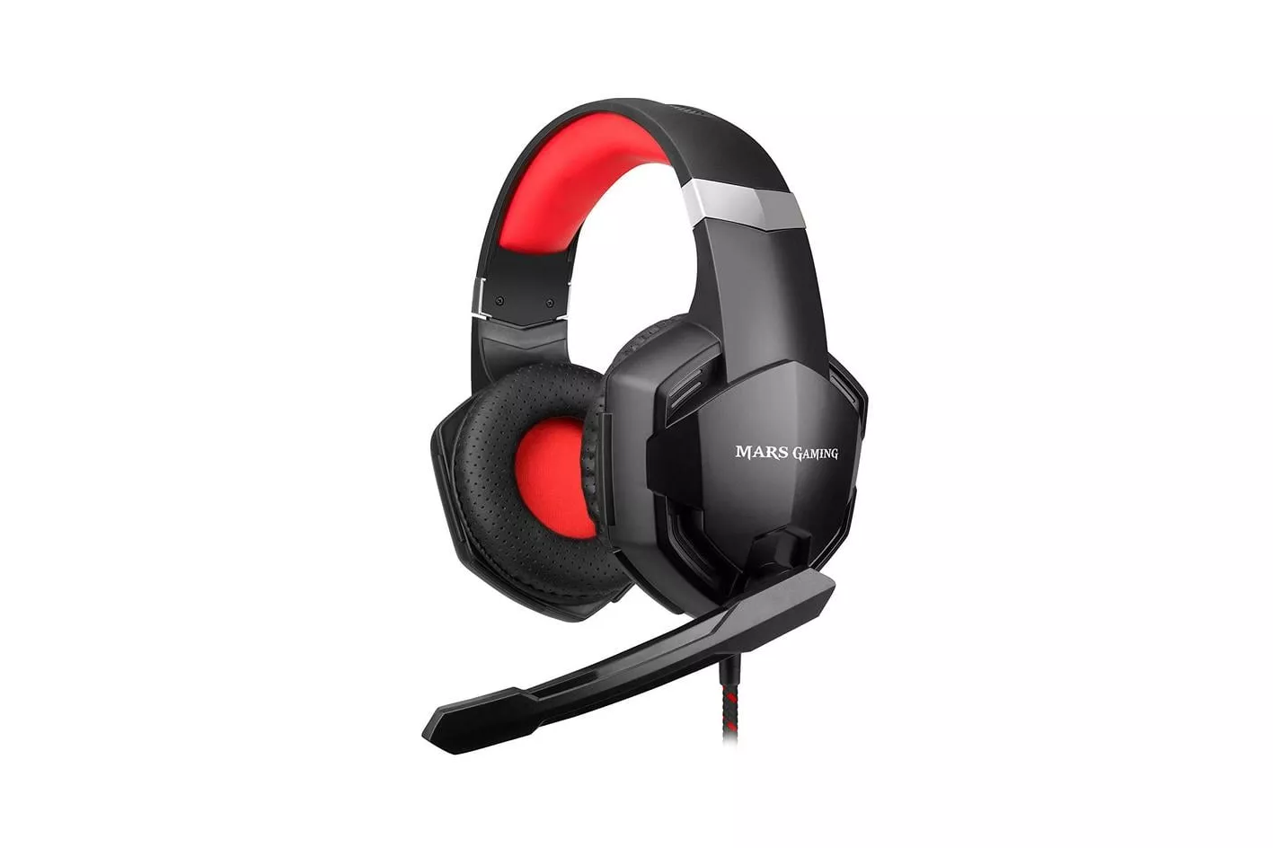 Mars Gaming MHX Auriculares Gaming Negro/Rojo