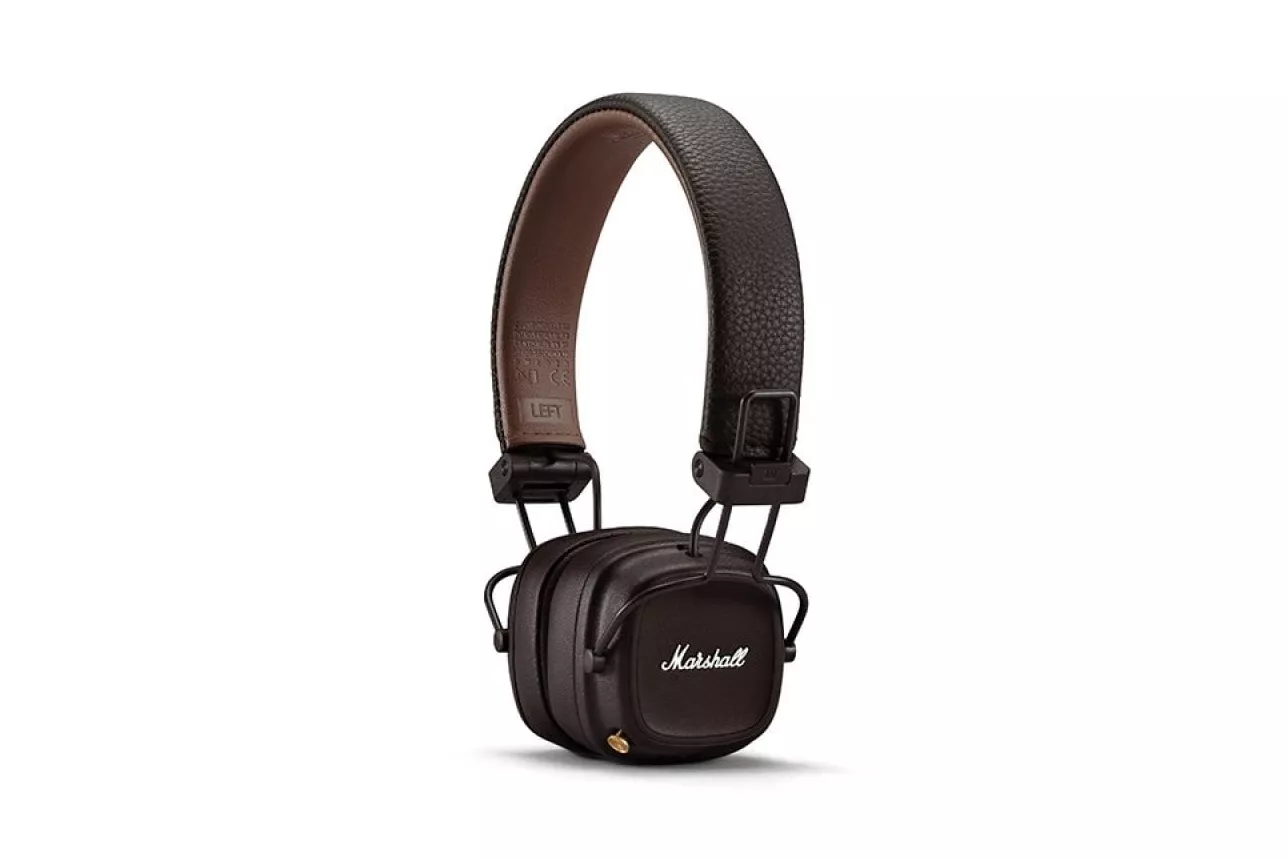 Marshall Major IV Auriculares Bluetooth Plegables con 80h de Autonomía Marrón