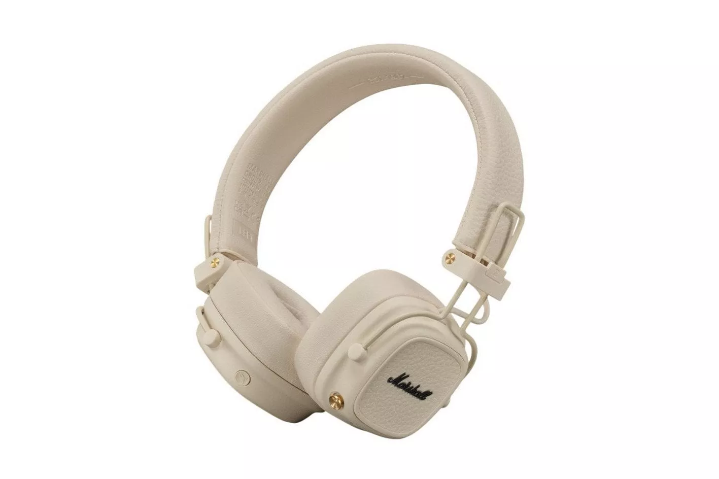 Marshall Major V Auriculares Inalámbricos Bluetooth con 100h de Autonomía Crema