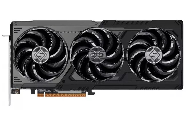 ASRock Radeon RX 9070 XT Steel Legend Dark 16GB GDDR6 - Tarjeta gráfica