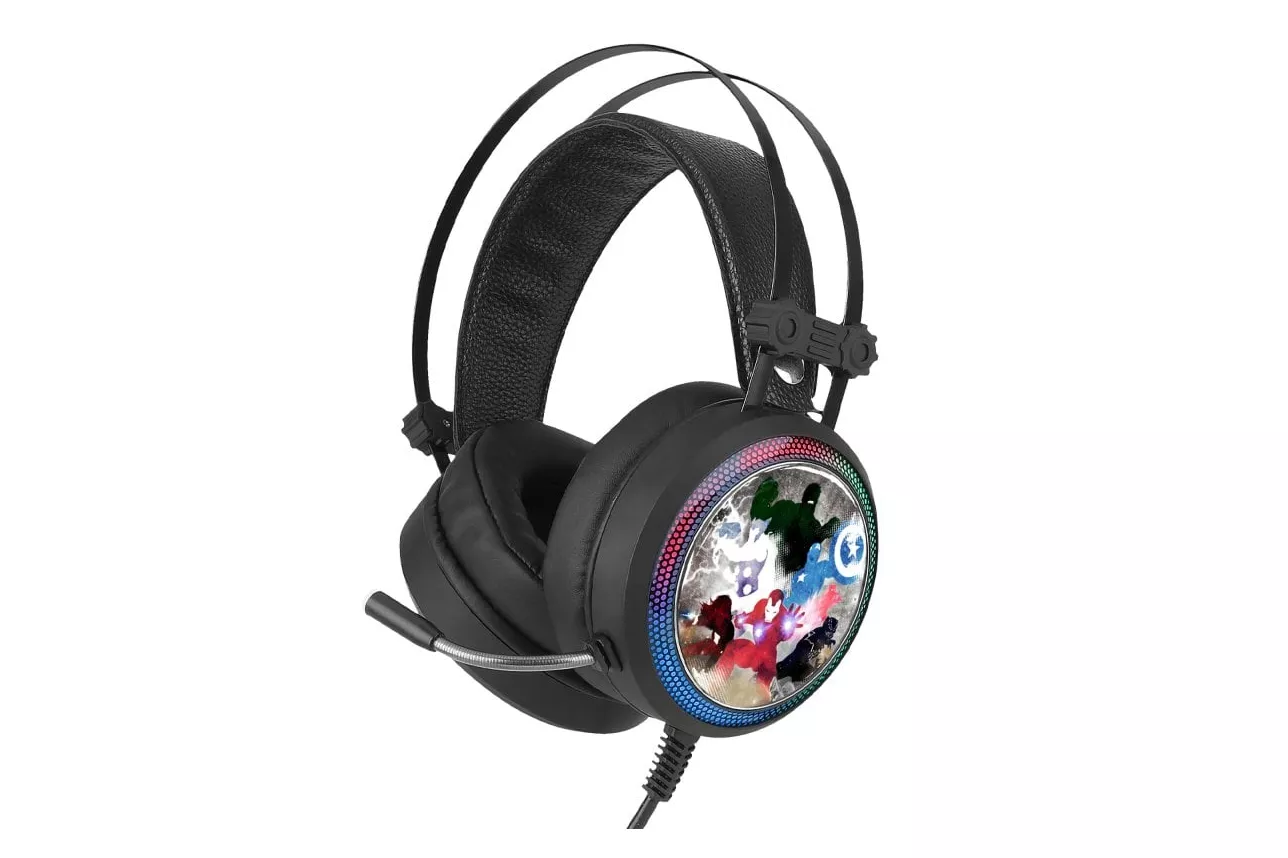 Marvel Vengadores 002 Auriculares Gaming Negros