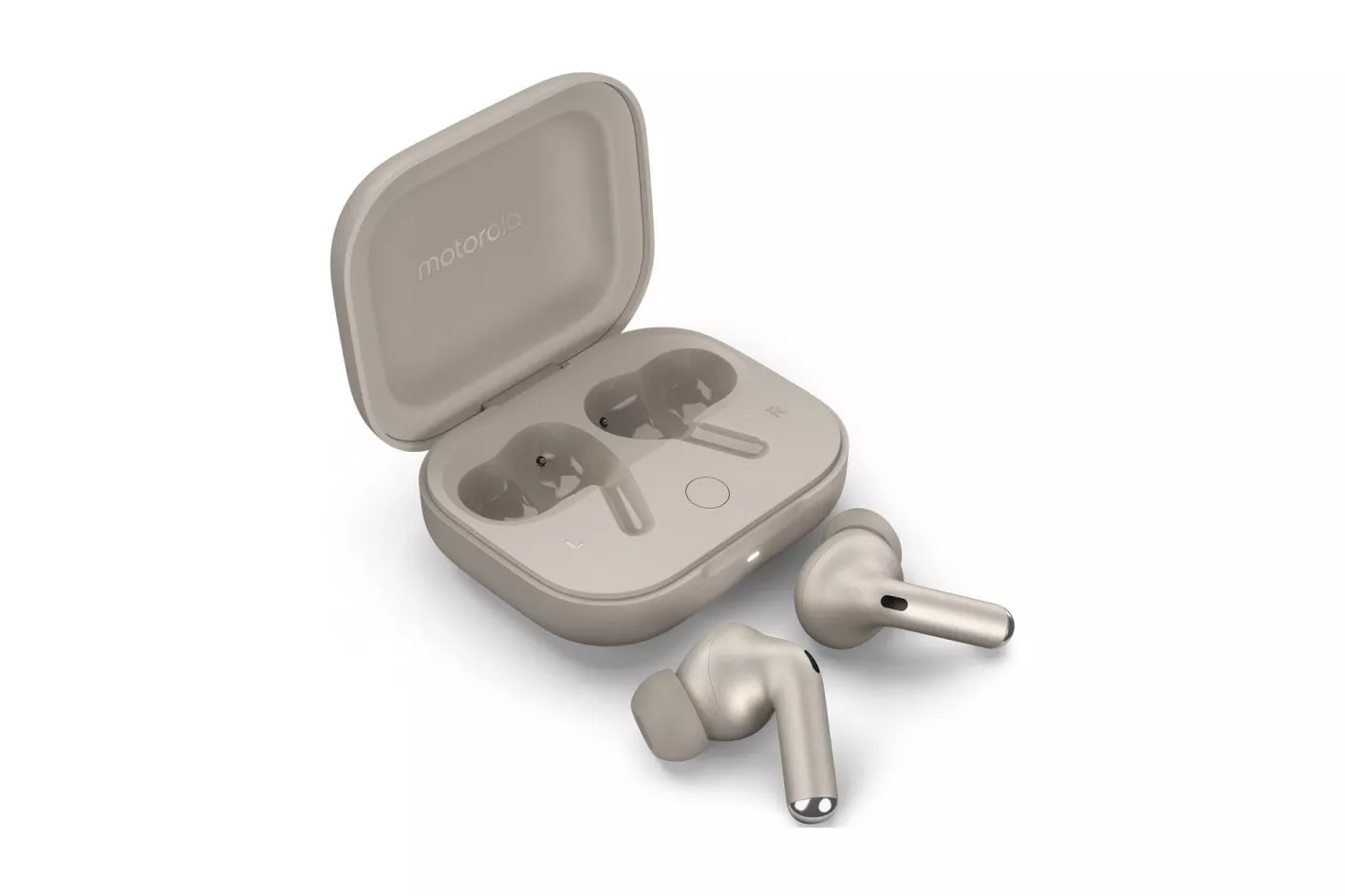 Motorola Buds Plus Sound by Bose Auriculares Inalámbricos con Autonomía de 30h Gris
