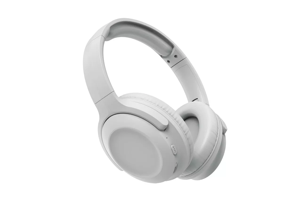 Muvit For Change Anc Auriculares Estéreo Plegables con Cancelación de Ruido Blancos