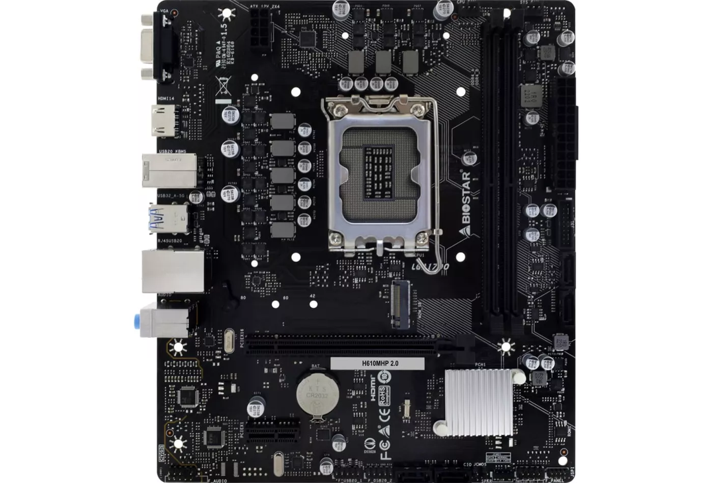 H610MHP 2.0, Placa base