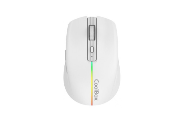RATON COOLBOX W01 1.600DPI INALAMBRICO BLANCO - miniatura 4