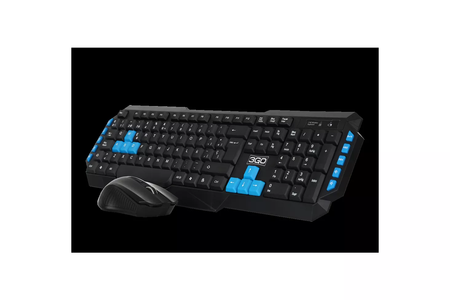 Combo 3GO COMBODRILEW2 Gaming Negro