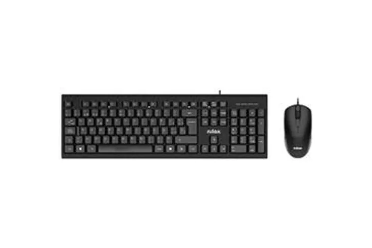Combo Teclado/Ratón Nilox NXKME0011 USB 1200 Dpi