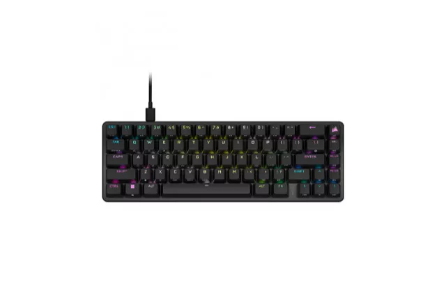 Corsair K65 Pro Mini RGB - Teclado gaming óptico-mecánico