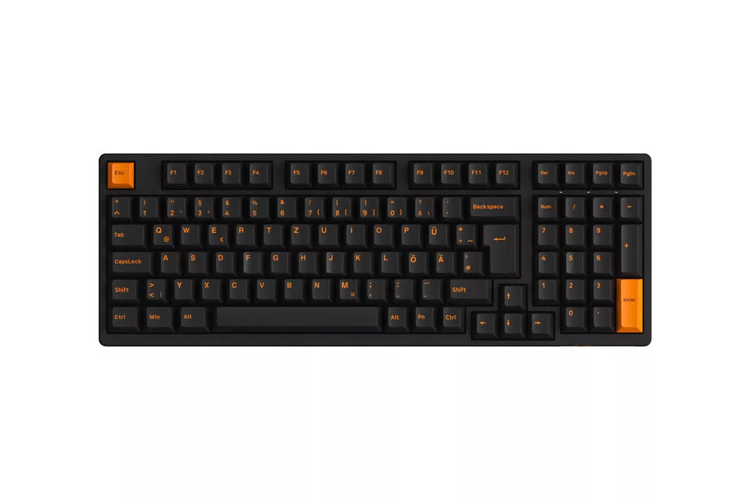 Teclado Akko 3098B Plus ISO-DE Hot-Swappable Switch CS Crystal Lineal Wireless