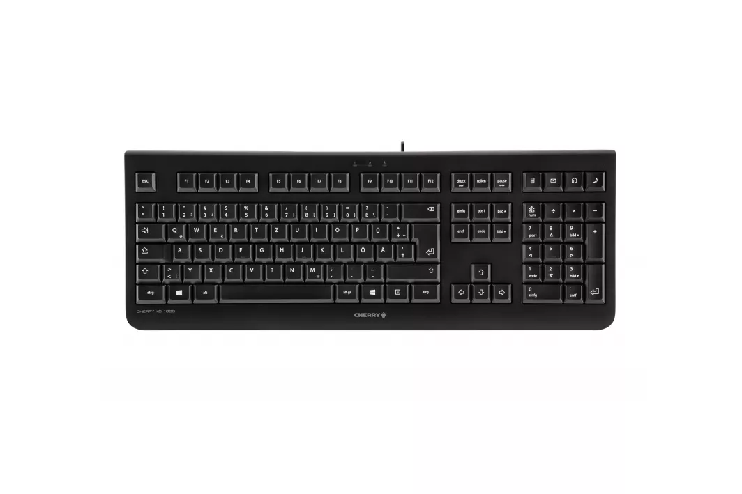 Teclado Cherry Cherry KC 1000 USB Negro Alemán
