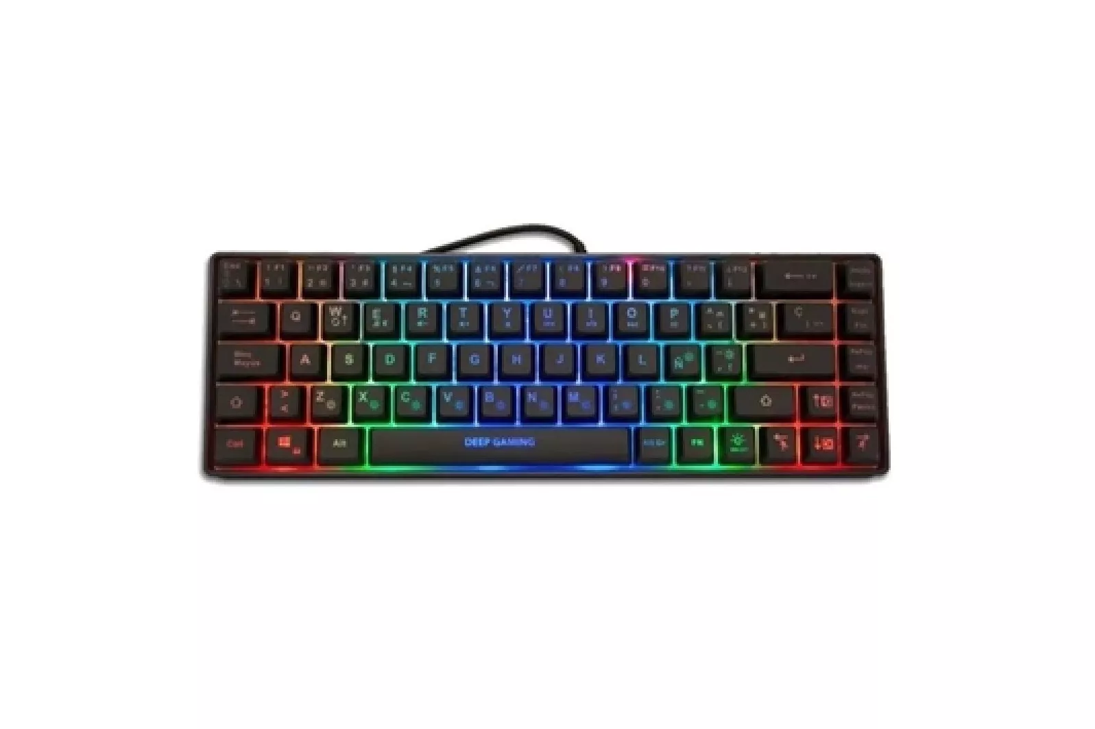 Teclado Coolbox DeepGaming TM065 RGB Negro
