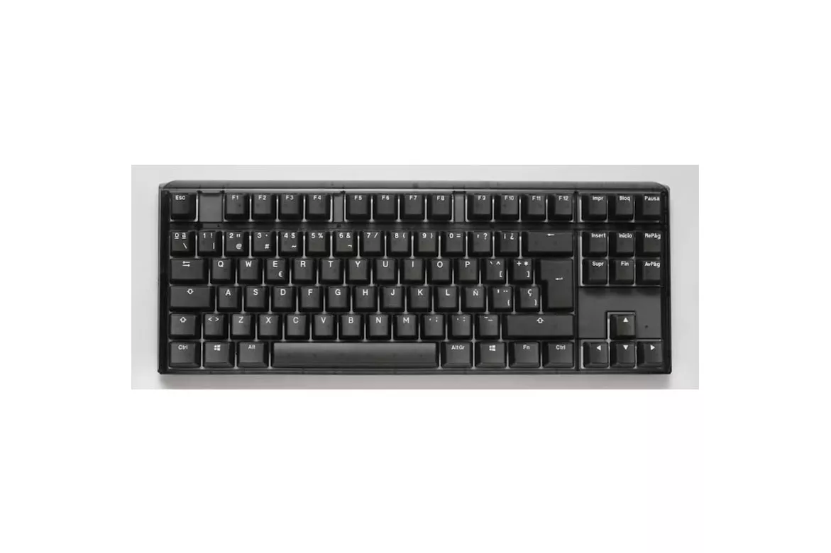 Teclado Ducky One 3 Aura TKL ISO-ES RGB Hot-Swappable Switch MX Red Negro