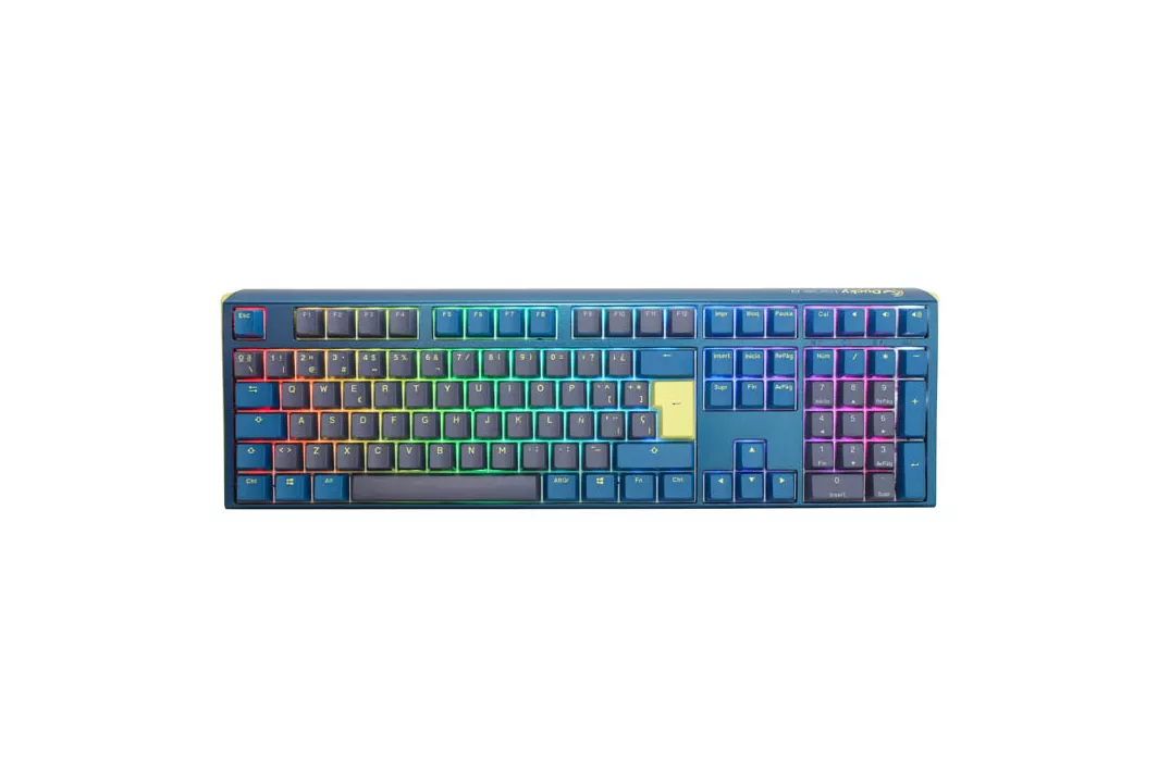 Teclado Ducky One 3 Daybreak Full-Size Hot-Swap RGB MX-Silver